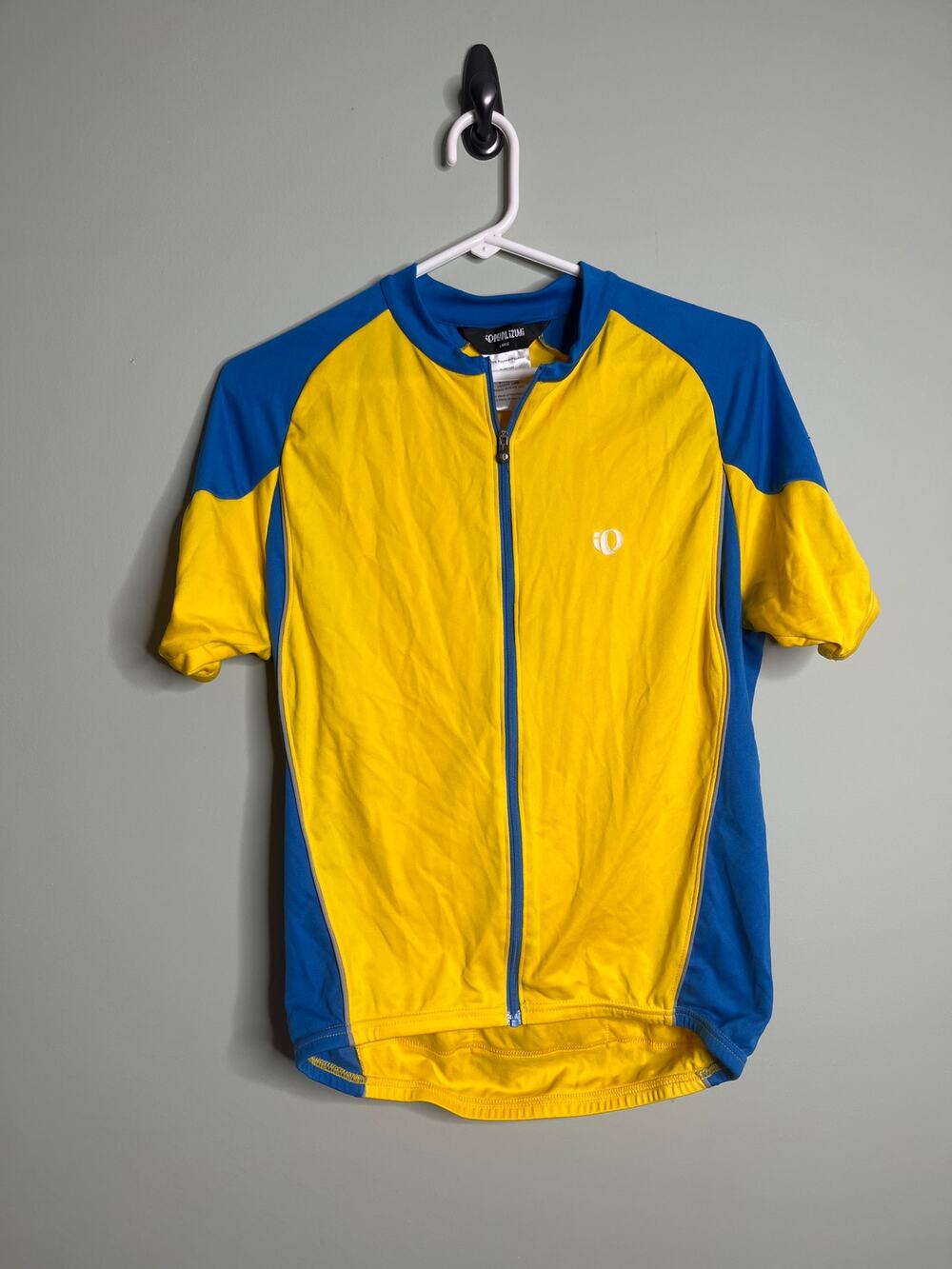 Pearl Izumi Womens Yellow Bike Top Large
